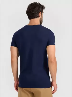 Pánské triko 4F 4FRMM00TTSHM3248 NAVY