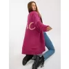 Dámský kardigan OCH BELLA TW-SW-BI-M2201.87 FUCHSIA