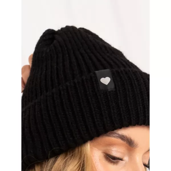  Dámská čepice FACTORY PRICE SR-CZ-2608.99 BLACK 
