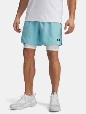 Pánské kraťasy UNDER ARMOUR VANISH WVEN SHORT 2.0 6IN 6009865-425 MODRÁ