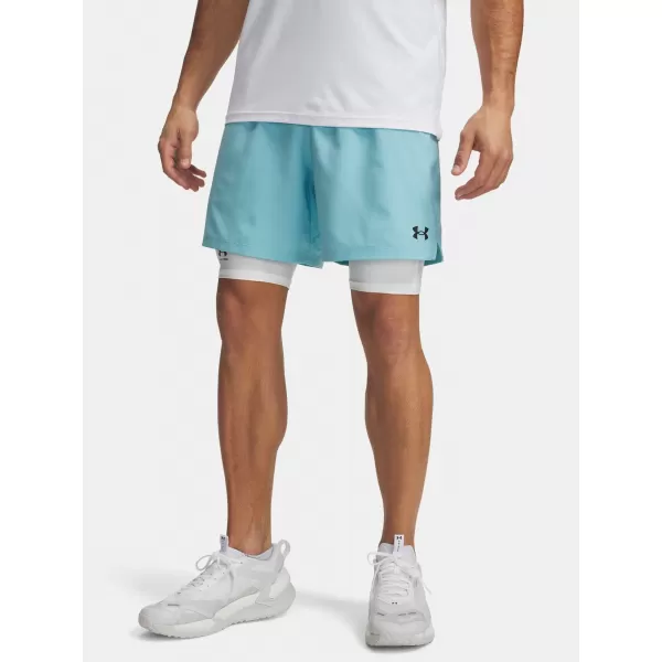  Pánské kraťasy UNDER ARMOUR VANISH WVEN SHORT 2.0 6IN 6009865-425 MODRÁ 