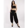 Dámské kalhoty RUE PARIS RV-DR-9719-1.22 BLACK