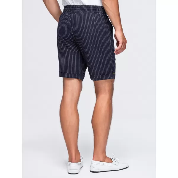  Pánské kraťasy OMBRE OM-SRCS-0208 NAVY BLUE 