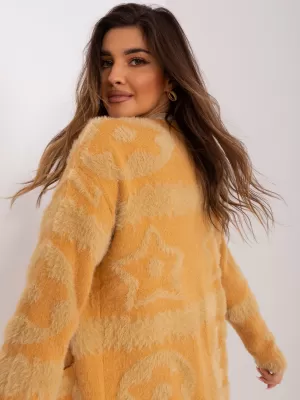 Dámský svetr WOOL FASHION ITALIA AT-SW-234503.00P CAMEL
