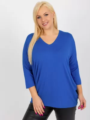 Dámská halenka RELEVANCE RV-BZ-5745.18 COBALT