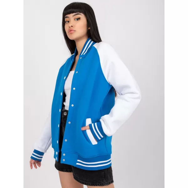  Dámská mikina RUE PARIS RV-BL-7351.28X DARK BLUE 