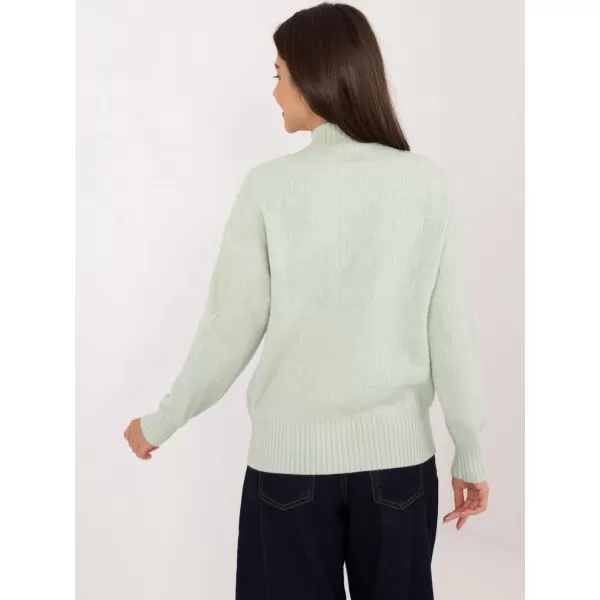  Dámský svetr WOOL FASHION ITALIA AT-SW-2339.54 MINT 