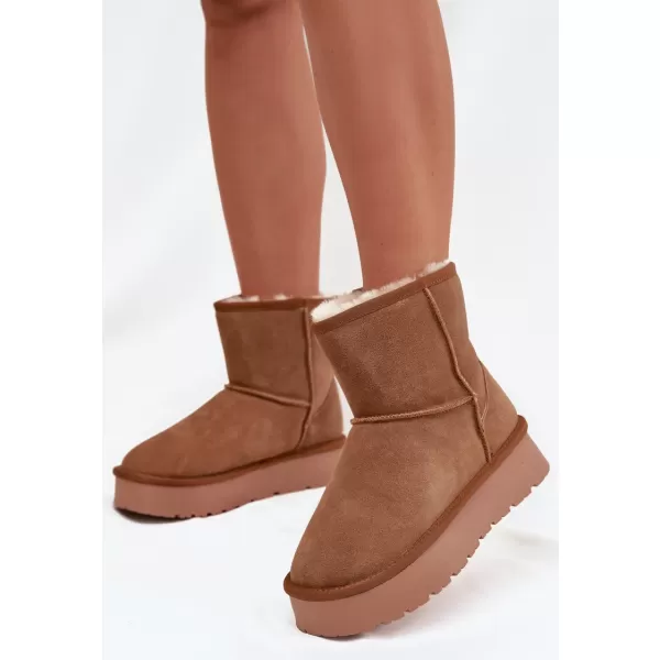  Dámské sněhule BOTO W5825 CAMEL 
