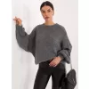 Dámský svetr ITALY MODA MI-SW-1909.68 DARK GREY