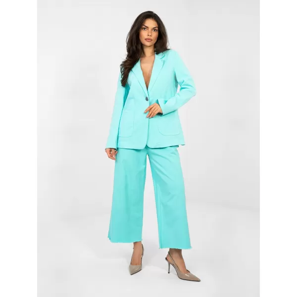  Dámská bunda RUE PARIS IT-MA-FL7703.49 TURQUOISE 
