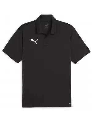 Pánské triko s límečkem PUMA TEAMGOAL POLO 658771-03 PUMA BLACK/WHITE/DARK GRAY