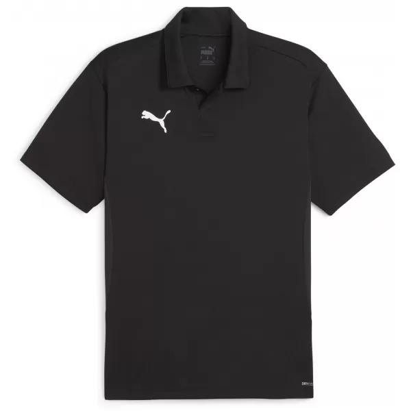  Pánské triko s límečkem PUMA TEAMGOAL POLO 658771-03 PUMA BLACK/WHITE/DARK GRAY 