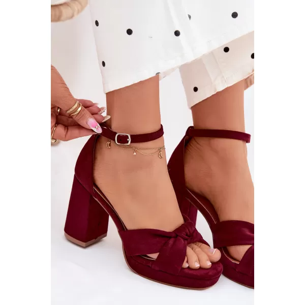  Dámské sandály BOTO P-1444 RED 