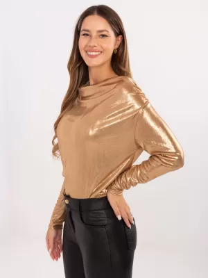 Dámská halenka ITALY MODA DHJ-BZ-15268.30 CAMEL