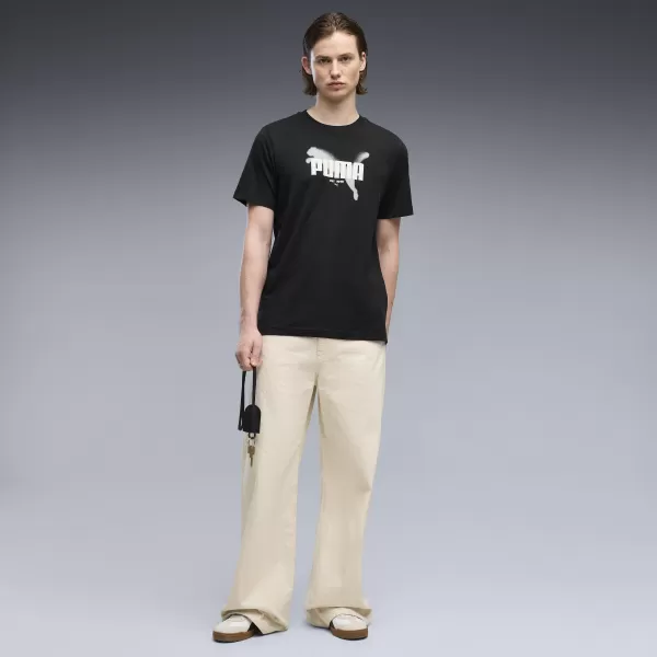  Pánské triko PUMA GRAPHICS TEE 69435501 PUMA BLACK 