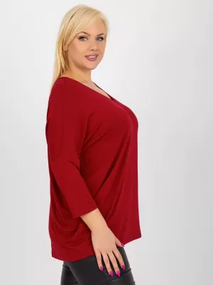 Dámská halenka RELEVANCE RV-BZ-5745.18 BURGUNDY