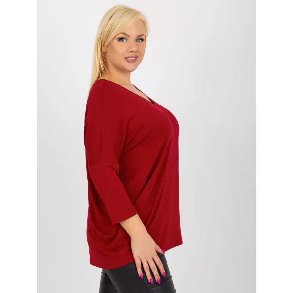  Dámská halenka RELEVANCE RV-BZ-5745.18 BURGUNDY 