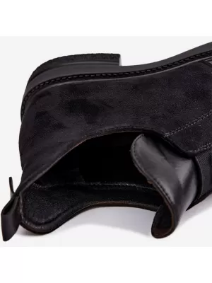 Dámské kotníkové boty VINCEZA 58679 BLACK