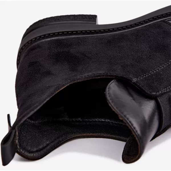  Dámské kotníkové boty VINCEZA 58679 BLACK 