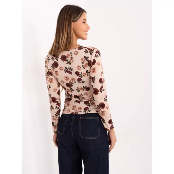  Dámská halenka RUE PARIS IT-BZ-20315-1.19P BEIGE 