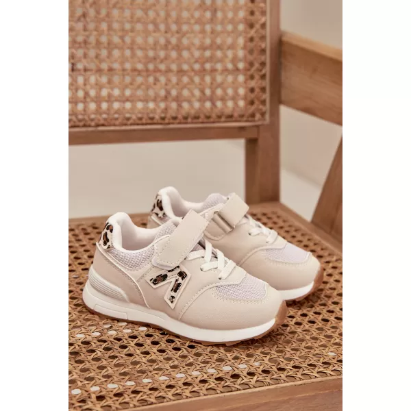  Dětské tenisky BOTO 1678-1D/2D/3D BEIGE 