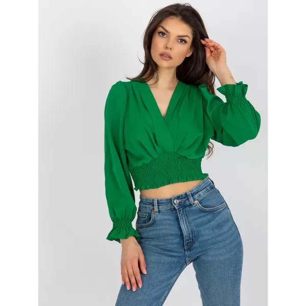  Dámská halenka ITALY MODA DHJ-BZ-13866.92P GREEN 