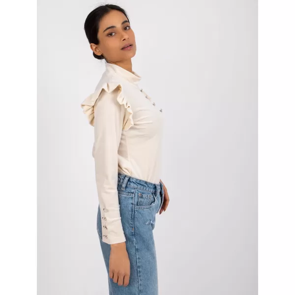  Dámská halenka ITALY MODA DHJ-BZ-6533A.44P LIGHT BEIGE 