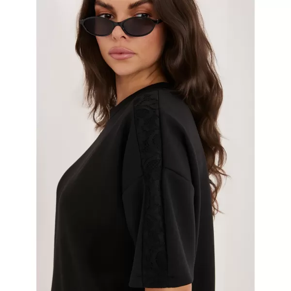  Dámská mikina FACTORY PRICE IT-BZ-97598.96 BLACK 