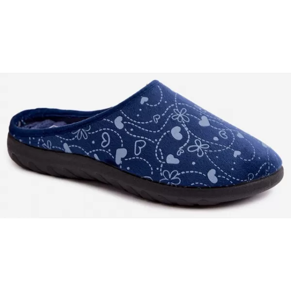  Dámské pantofle INBLU ET000041 MODRÁ 