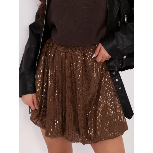  Dámská sukně ITALY MODA MI-SD-271360.74 BROWN 