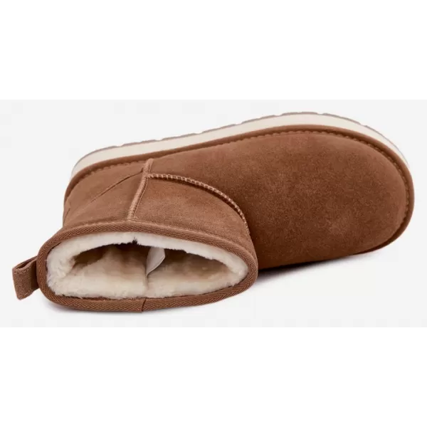  Dámské boty BIG STAR SHOES UU274692 BROWN/BEIGE 