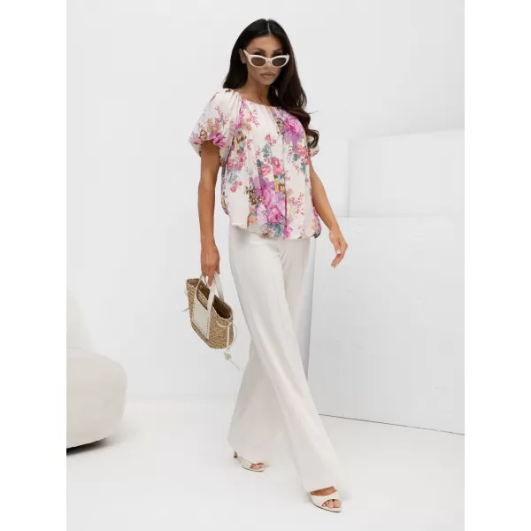  Dámská halenka ITALY MODA MI-BZ-32917.81 PINK 