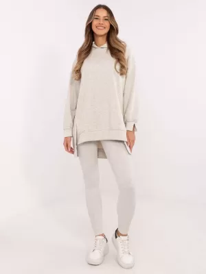 Dámský set MY RED LIPS EM-KMPL-858.79P LIGHT GREY