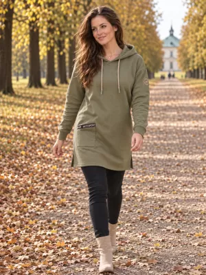 Dámská mikina ALTISPORT IVIE KHAKI