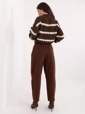 Dámské džíny FACTORY PRICE VM-SP-BS955-60.36 BROWN