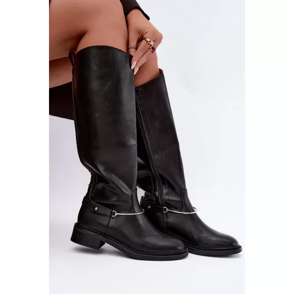  Dámské kozačky BOTO 5300 BLACK 