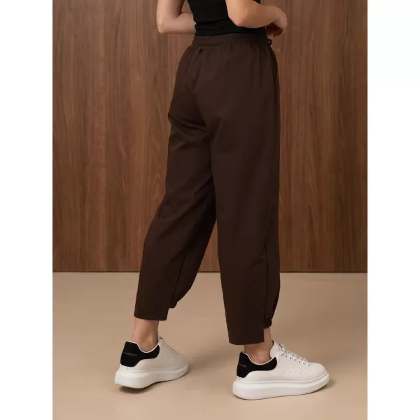  Dámské kalhoty DSTREET HNĚDÁ 