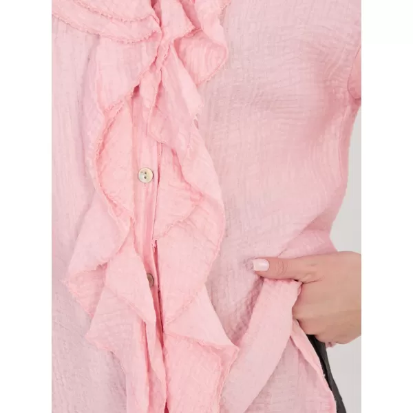  Dámská košile ITALY MODA IT-KS-81863.11P BRIGHT PINK 