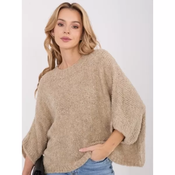  Dámský svetr FACTORY PRICE CH-SW-72996.26 BEIGE 