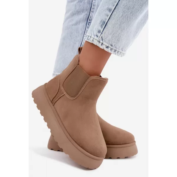  Dámské sněhule BIG STAR SHOES UU274173 BEIGE 