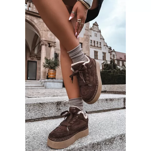  Dámské boty BIG STAR SHOES UU274188 BROWN/BEIGE SHADOWS 