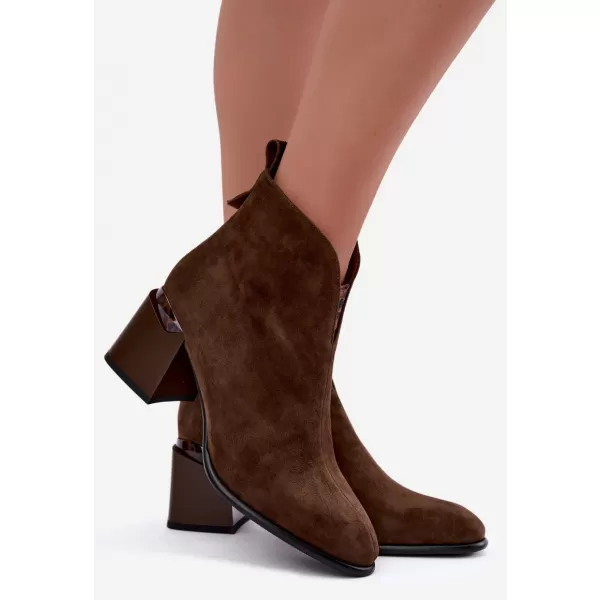  Dámské boty BOTO 26BT24-399 BROWN 