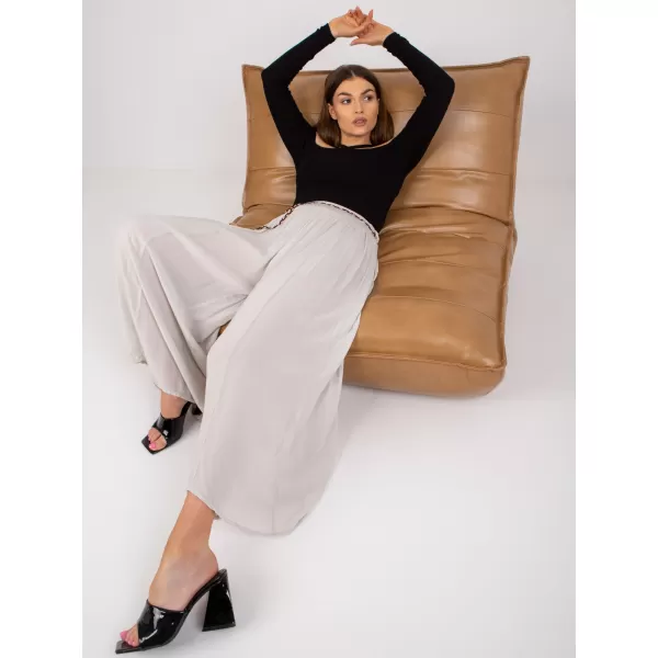  Dámské kalhoty OCH BELLA TW-SP-BI-81733.14 LIGHT BEIGE 