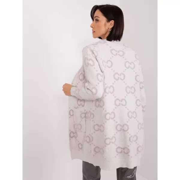  Dámský svetr WOOL FASHION ITALIA AT-SW-23401-A.39 BRIGHT PURPLE 