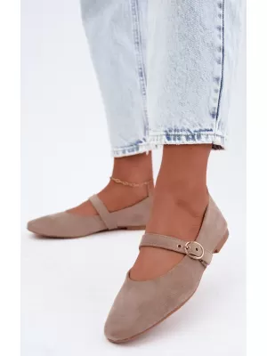 Dámské baleríny BOTO 9797 BEIGE