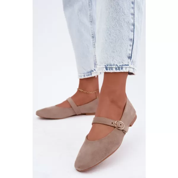  Dámské baleríny BOTO 9797 BEIGE 