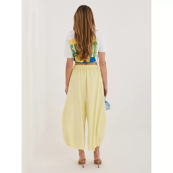  Dámské kalhoty ITALY MODA IT-SP-FL9321.96 BRIGHT YELLOW 