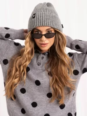 Dámská čepice FACTORY PRICE SR-CZ-2608.12P GRAY