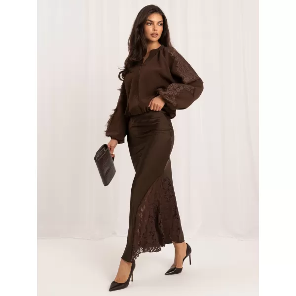  Dámská bunda ITALY MODA MI-KR-3537.74 BROWN 