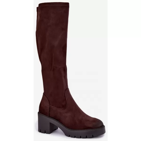  Dámské kozačky VINCEZA 58332 CHOCOLATE 